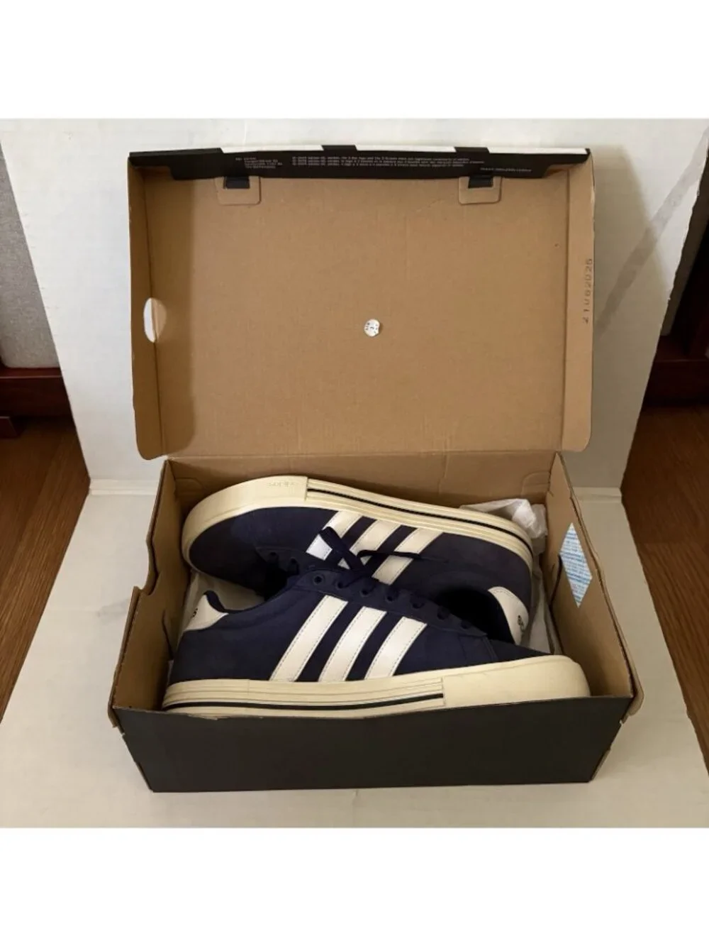 Adidas Men Size 8 Blue Casual Lace Up Daily 4.0 Shoes Sneakers NWB IF4503